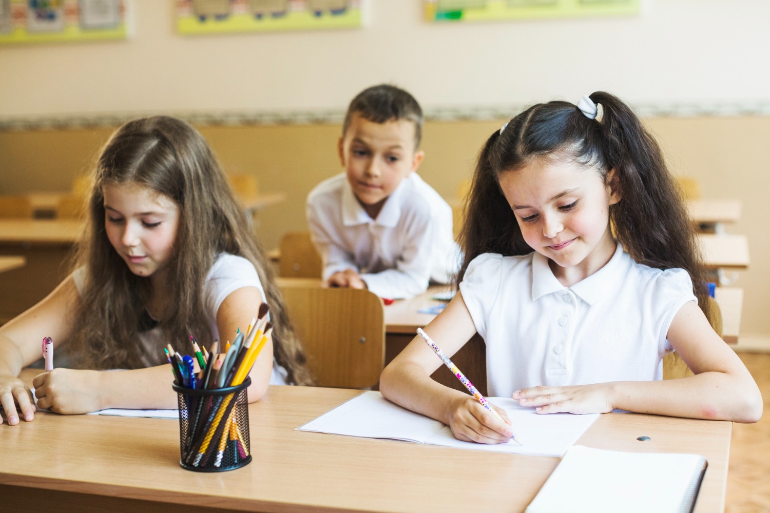 a Happy Learning Atmosphere
